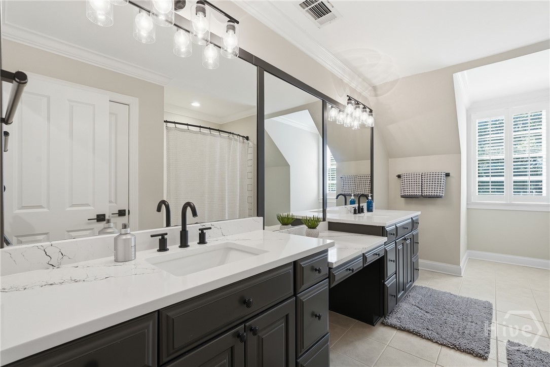 2024 Walthour Road Savannah, GA 31410 - Photo 22 of 46 Upstairs bath, spacious double vanity