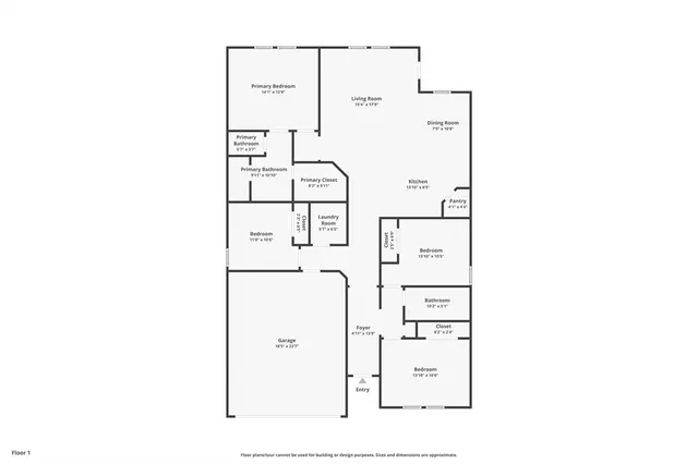 a picture of a floor plan