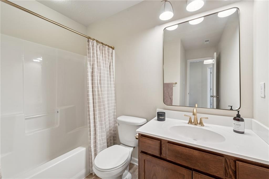 204 Eagle Drive Cranberry Township, PA 16066 - Photo 23 of 34 a bathroom with a sink toilet vanity and shower