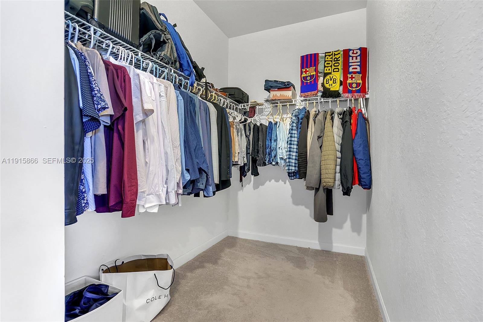 12859 Southwest 243rd Terrace Homestead, FL 33032 - Photo 19 of 38 a view of a walk in closet