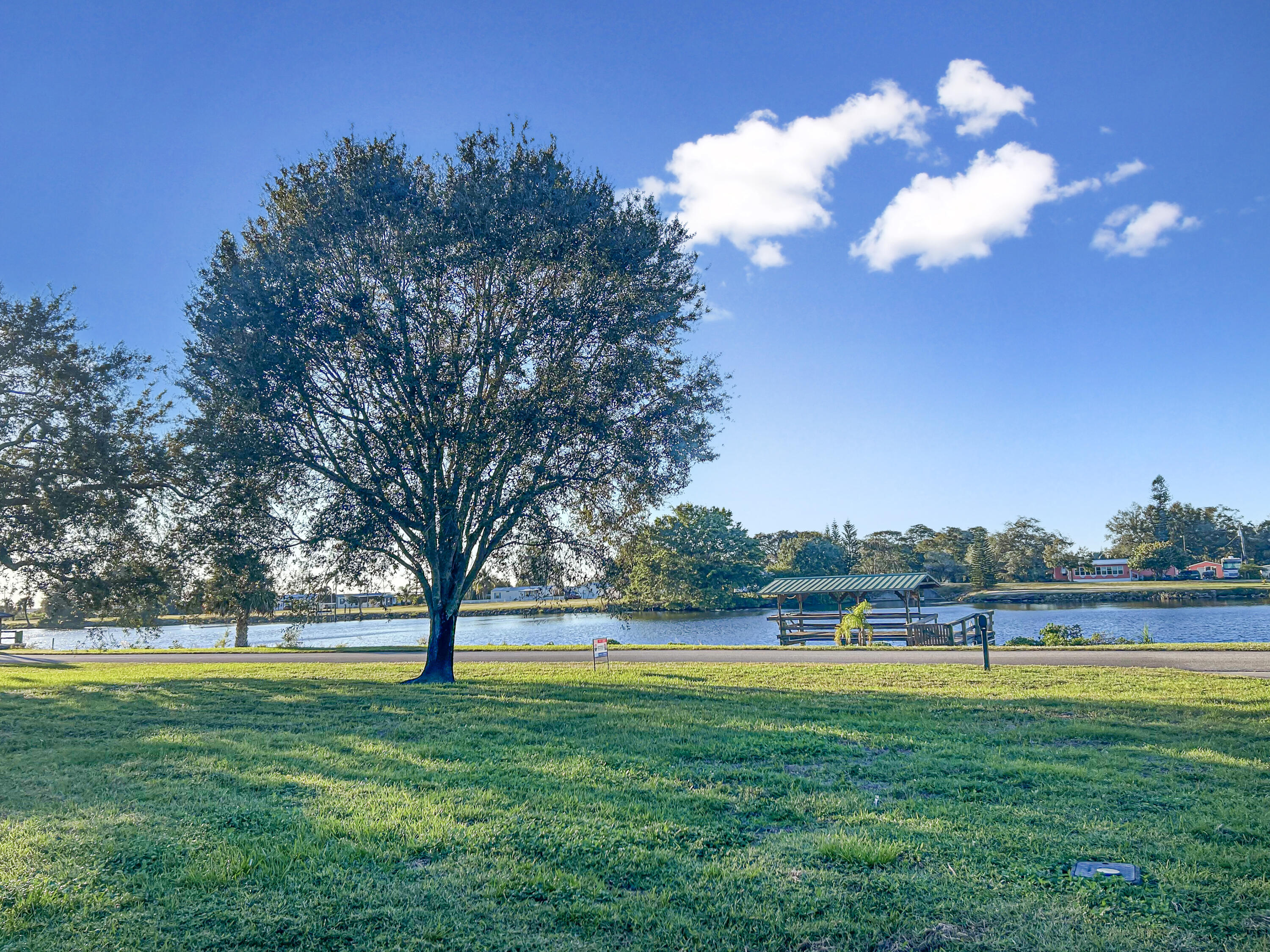 2531 River Road Moore Haven, FL 33471 - Photo 30 of 30 a view of swimming pool with an outdoor space and seating area