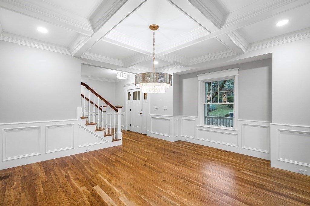 49 Allen Road Winchester, MA 01890 - Photo 7 of 38 a view of an entryway with wooden floor