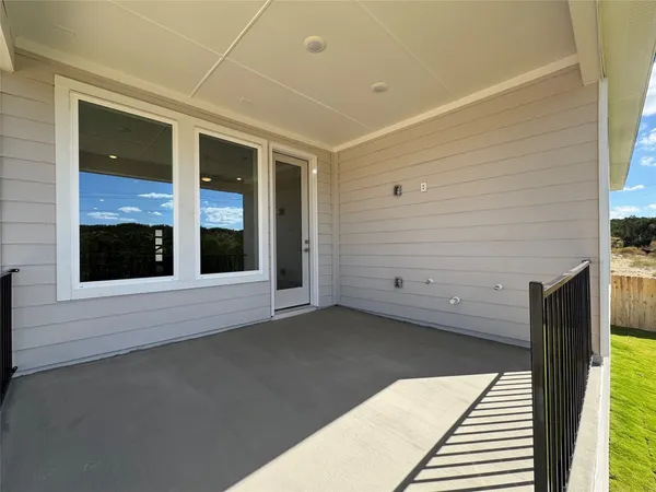 a view of a balcony