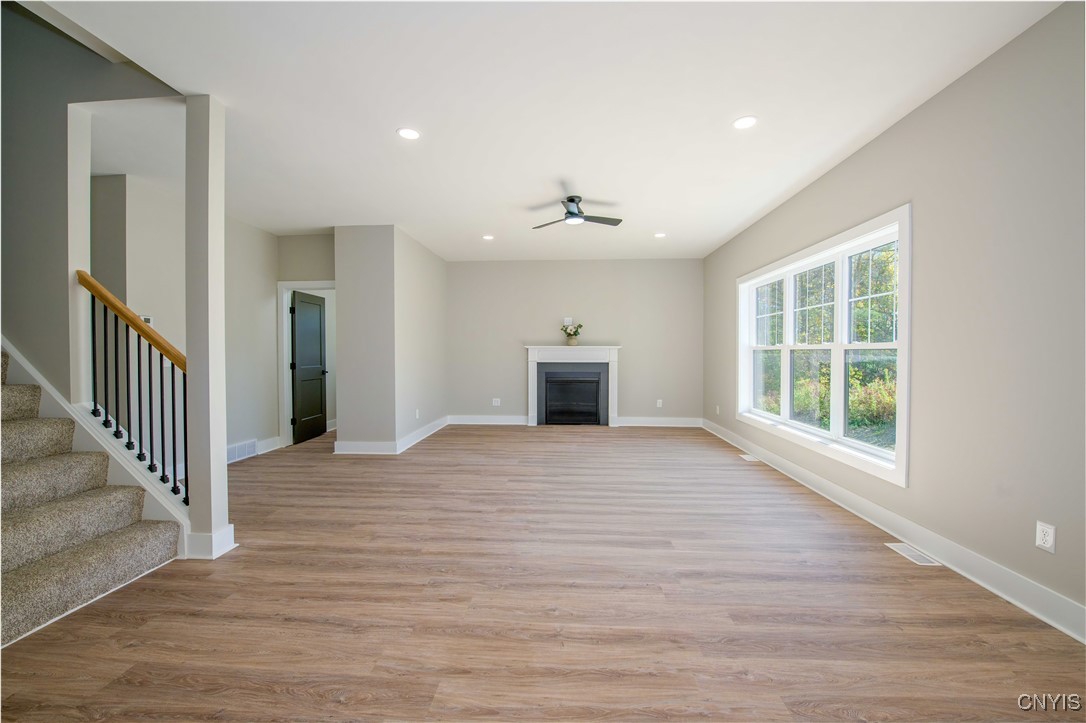 4792 Countryside Drive Onondaga, NY 13215 - Photo 17 of 42 Living Room with Gas Fireplace