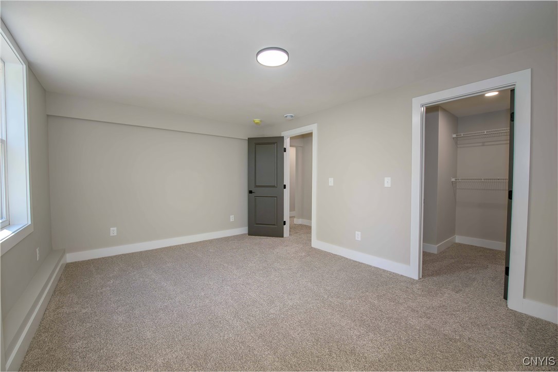 4792 Countryside Drive Onondaga, NY 13215 - Photo 35 of 42 Bedroom 4 in Basement - walk in closet