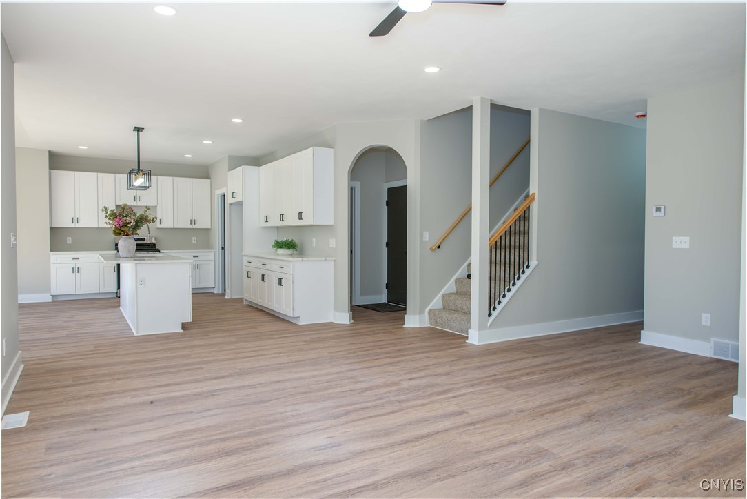 4792 Countryside Drive Onondaga, NY 13215 - Photo 10 of 42 Living, Kitchen, and Dining