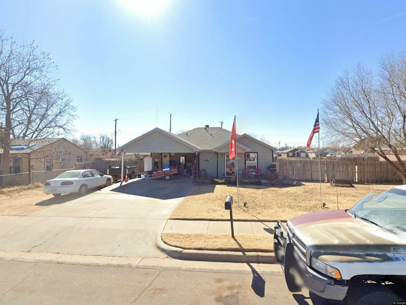 3508 East Colgate Street Lubbock, TX 79403 - Photo 38 of 38 a view of a house with snow on the road