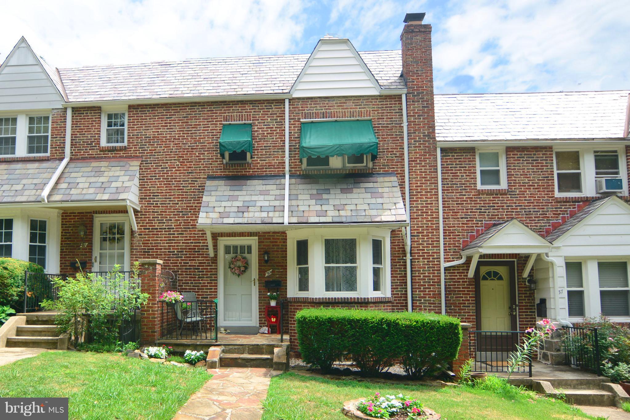 39 North Belle Grove Road Baltimore, MD 21228 - Photo 1 of 20 Brick, Stone, Slate and adorable with Bay Window!