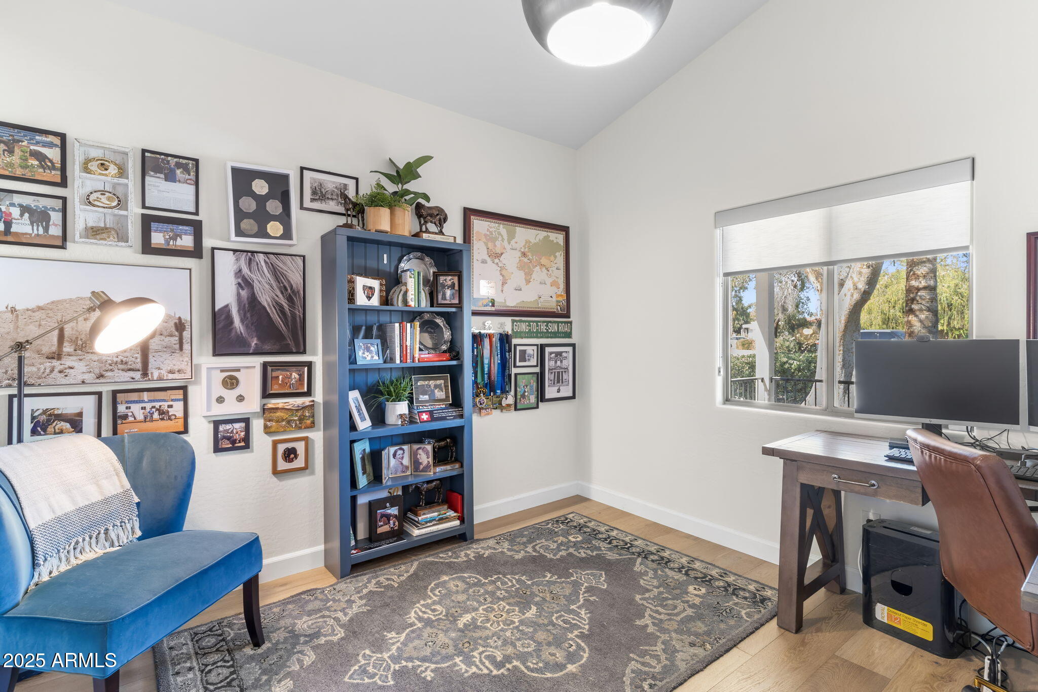 1123 East Fern Drive South, Unit SOUTH Phoenix, AZ 85014 - Photo 26 of 32 a view of a livingroom with workspace and a couch