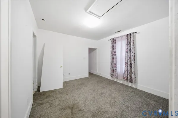 wooden floor in an empty room