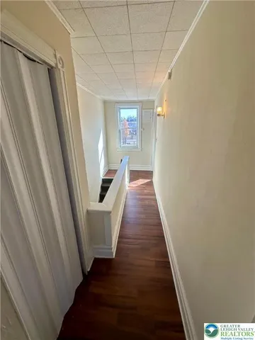 a view of a fireplace in a kitchen