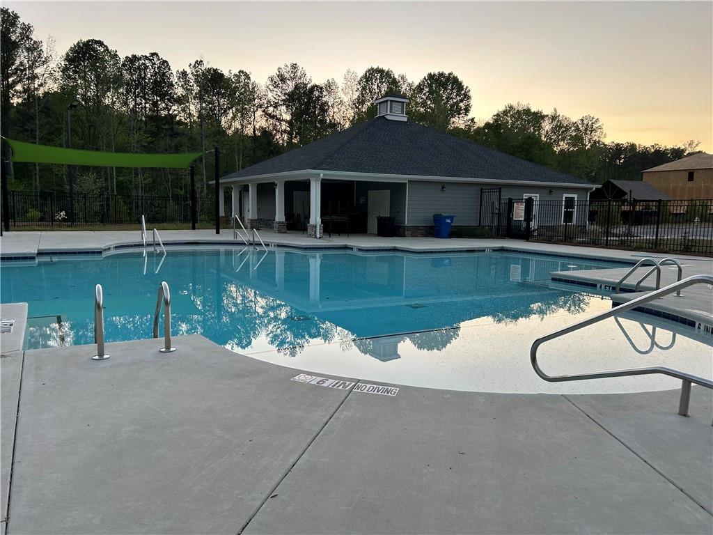 6901 Durham Lane Fairburn, GA 30213 - Photo 29 of 29 a view of a house with pool
