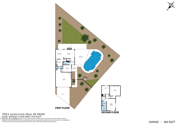 $415,000 | 1753 East Jacinto Circle, Mesa, AZ 85204
