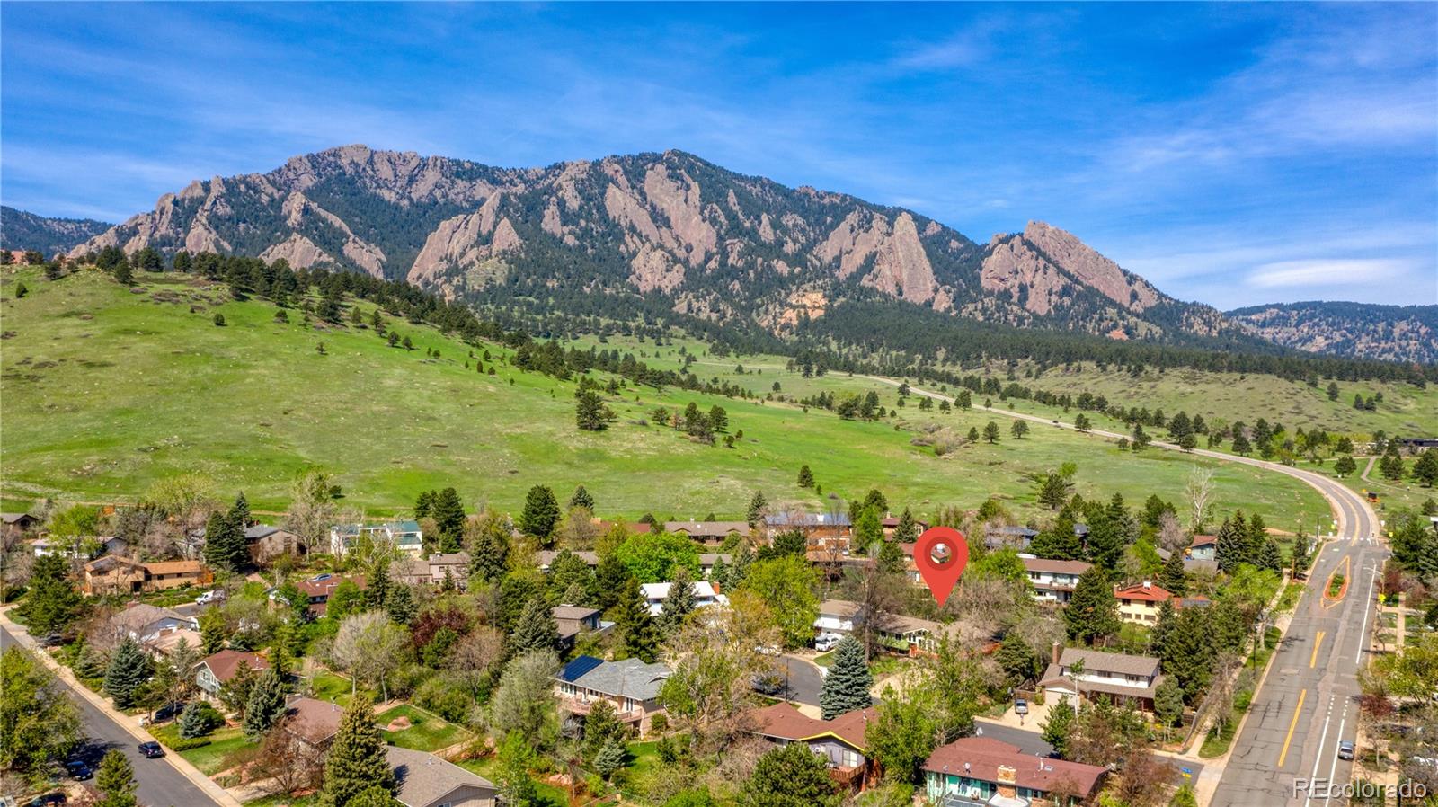 643 Furman Way Boulder, CO 80305 - Photo 22 of 25 a view of a bunch of trees and mountains