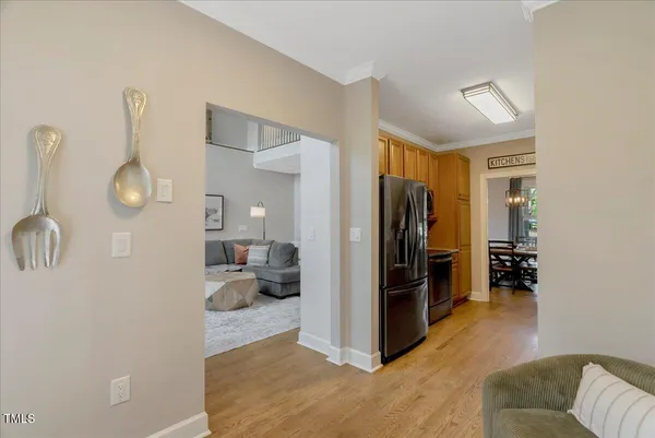 a view of a living room