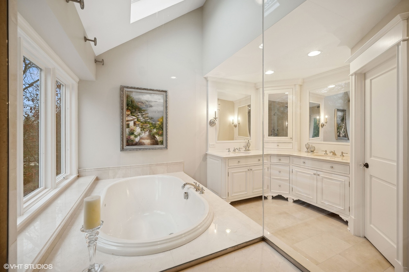 1251 Fiore Drive Lake Forest, IL 60045 - Photo 11 of 31 a bathroom with a tub sink and mirror