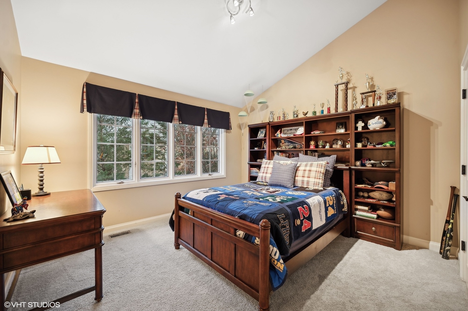 1251 Fiore Drive Lake Forest, IL 60045 - Photo 15 of 31 a bedroom with a bed window and a table chair