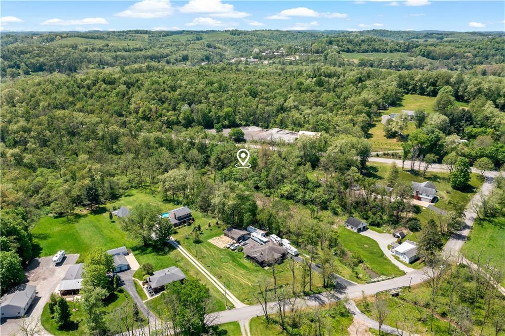 20 Coleman Road McDonald, PA 15057 - Photo 36 of 39 an aerial view of residential houses with outdoor space and trees