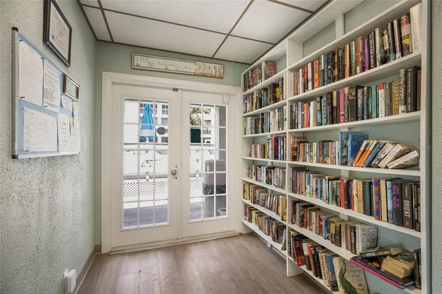 a room with furniture and wooden floor