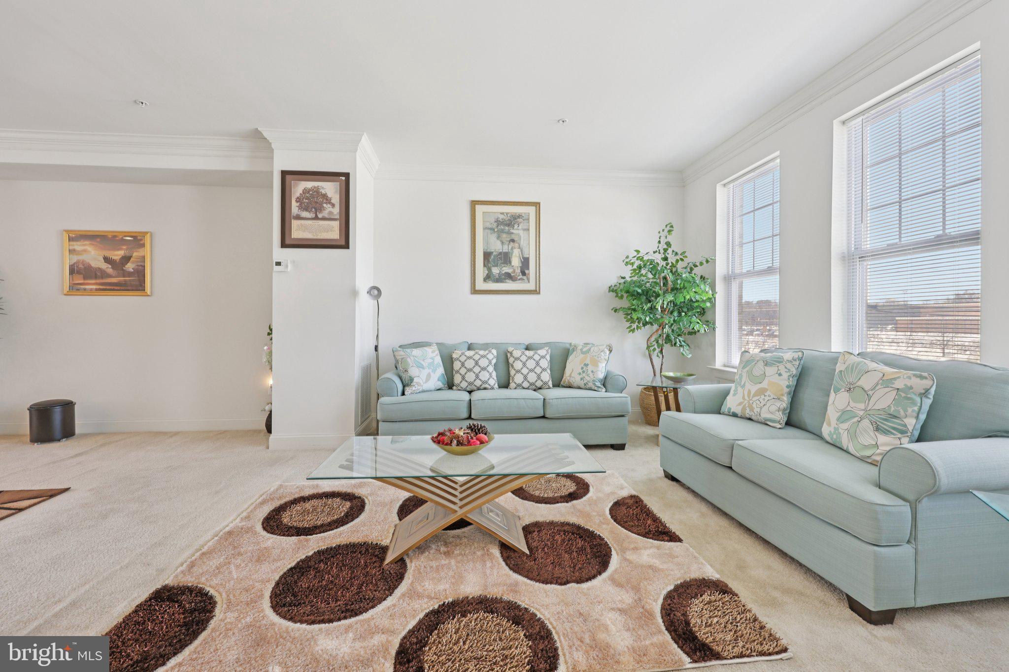 7206 Wood Meadow Way Lanham, MD 20706 - Photo 21 of 61 a living room with furniture and a window