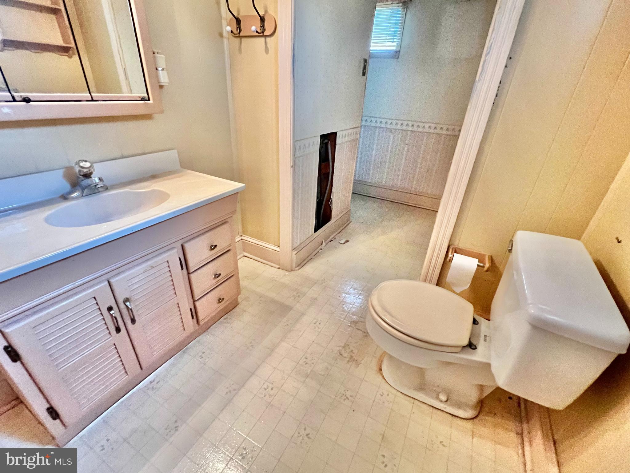 203 North Cedar Street Lititz, PA 17543 - Photo 28 of 34 a bathroom with a sink a toilet a mirror and shower