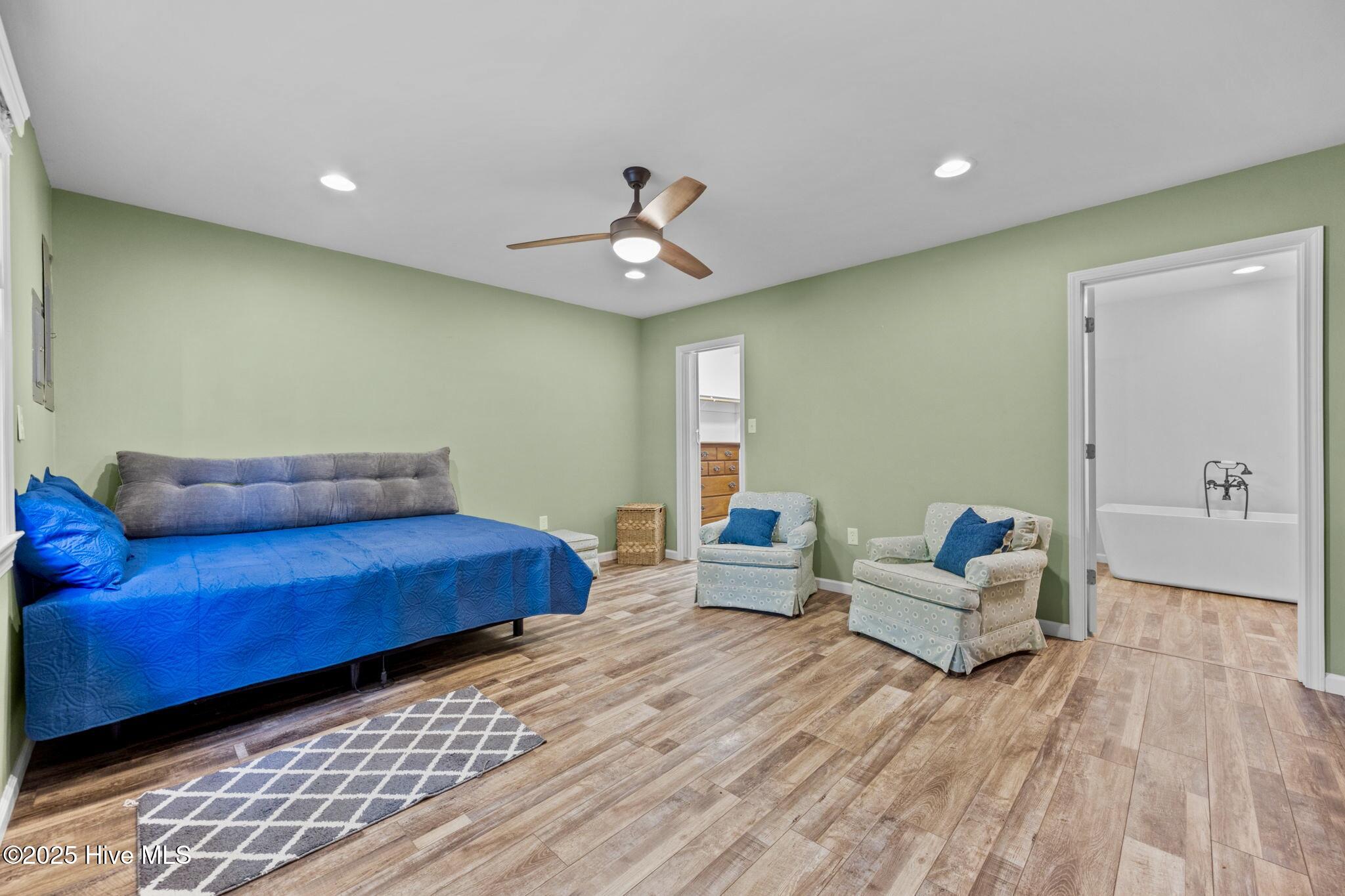 802 Sound View Drive Hampstead, NC 28443 - Photo 48 of 66 Unit two primary bedroom (handicap accessible)