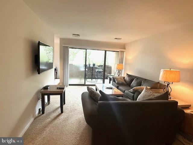 11260 Chestnut Grove Square, Unit 338 Reston, VA 20190 - Photo 2 of 18 a living room with furniture and a lamp