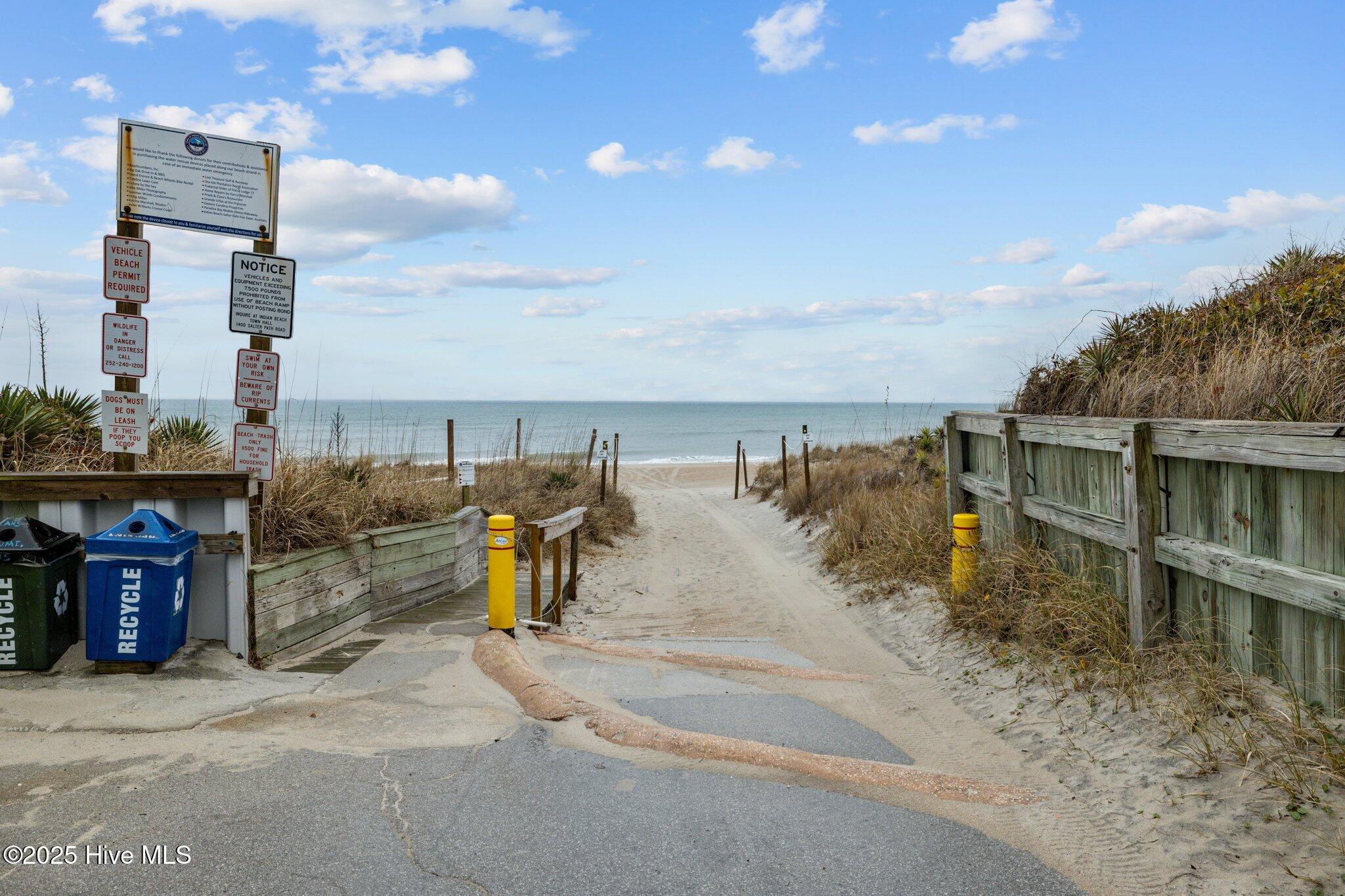 1374 Salter Path Road, Unit B Atlantic Beach, NC 28512 - Photo 4 of 32 Beach Access