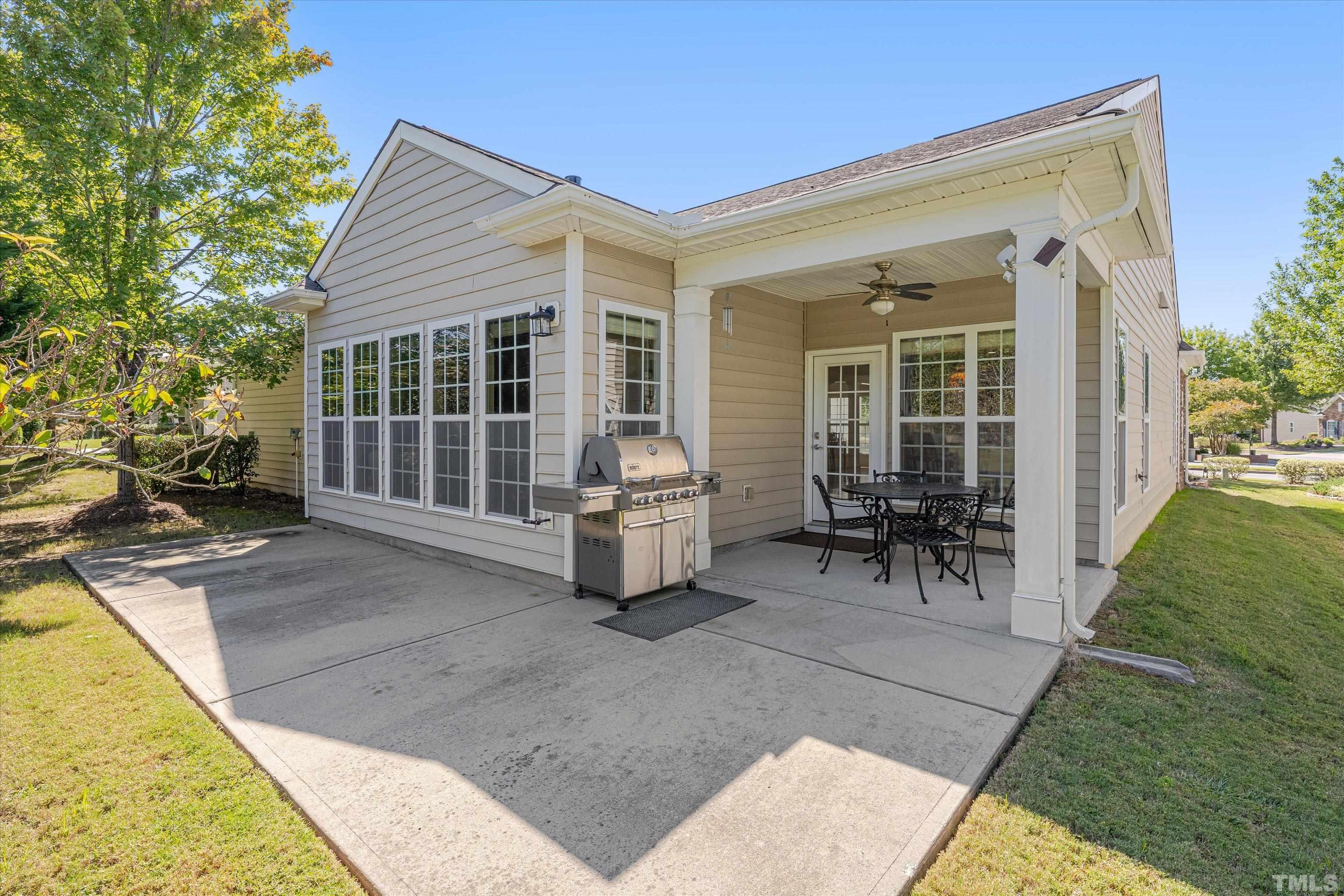 315 Beckingham Loop Cary, NC 27519 - Photo 28 of 34 front view of a house with outdoor seating