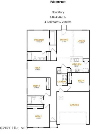 $276,990 | 740 Rivers Edge Parkway, Roanoke Rapids, NC 27870