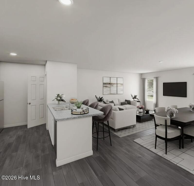 740 Rivers Edge Parkway Roanoke Rapids, NC 27870 - Photo 3 of 8 Kitchen & Living room