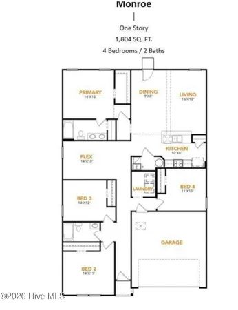 $276,990 | 740 Rivers Edge Parkway, Roanoke Rapids, NC 27870
