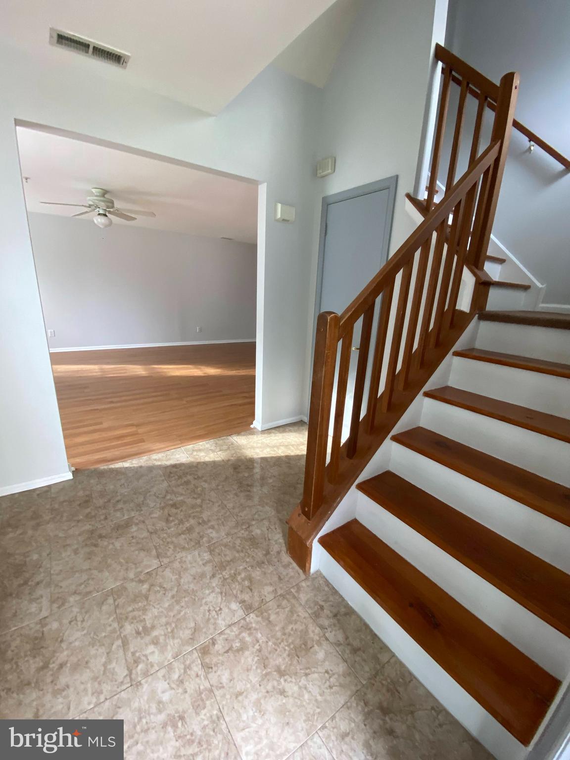 1408 Wharton Road Mount Laurel, NJ 08054 - Photo 11 of 23 a view of staircase with wooden floor and stairs
