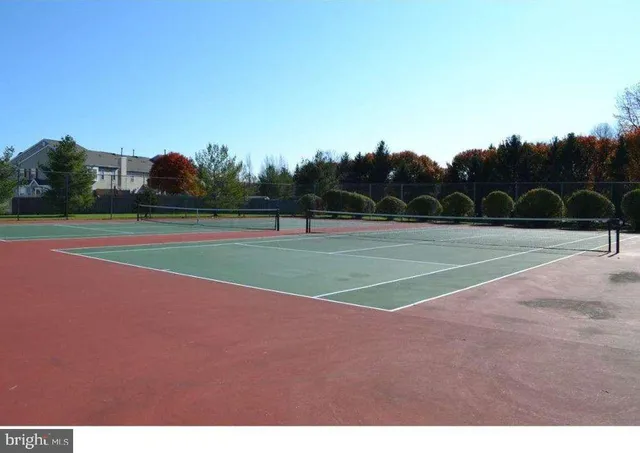 a view of tennis court