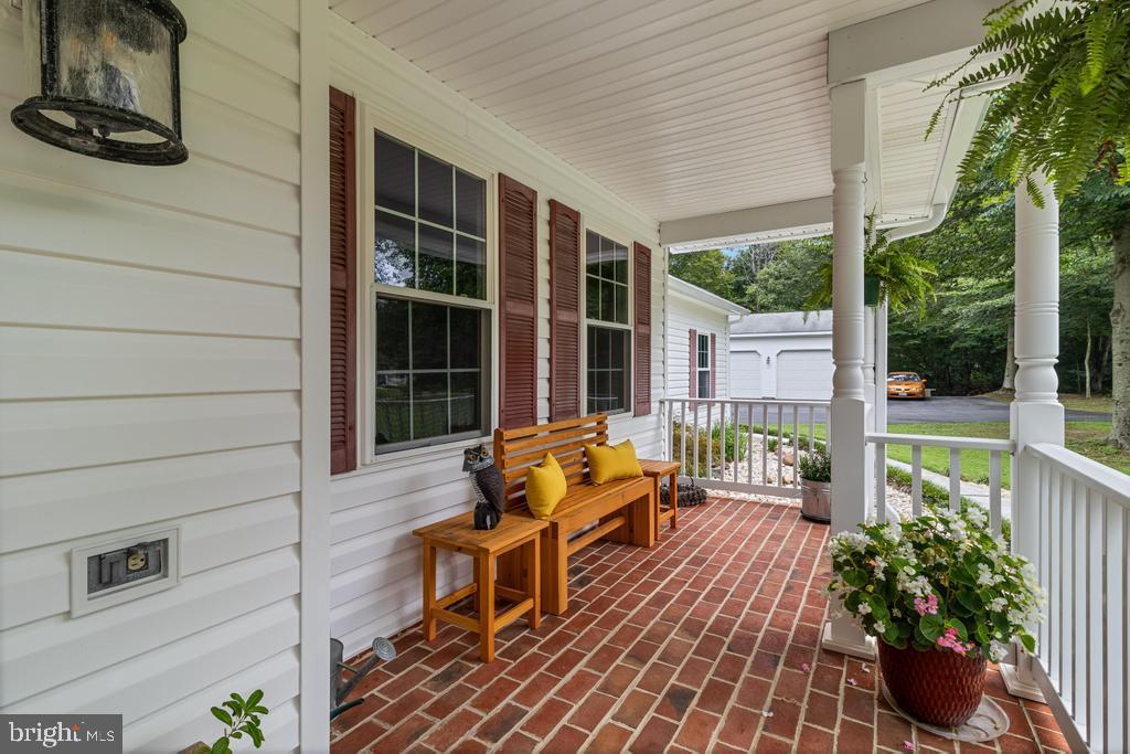 140 Morgans Ridge Road La Plata, MD 20646 - Photo 33 of 72 Brick front porch