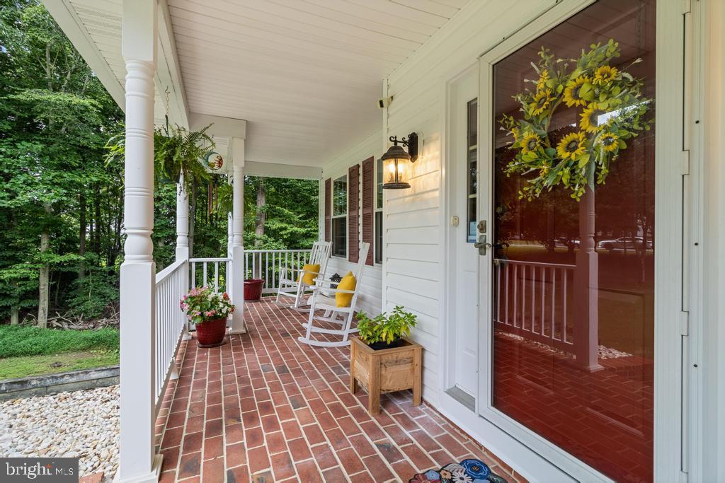 140 Morgans Ridge Road La Plata, MD 20646 - Photo 52 of 72 Brick front porch