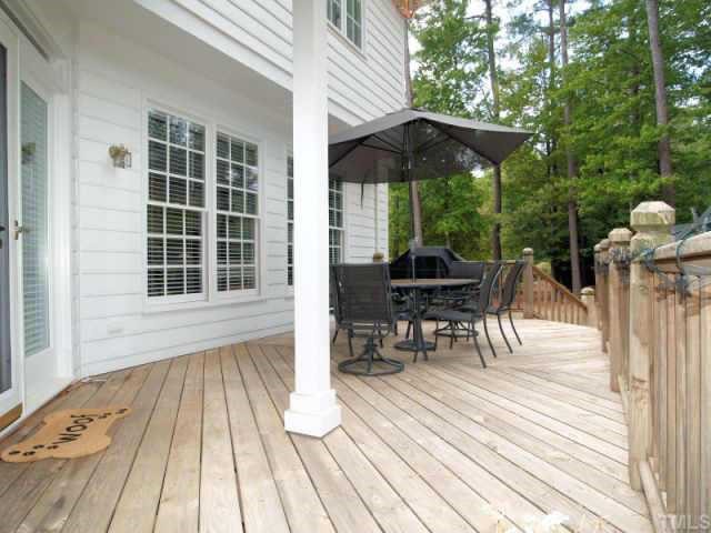 9117 Storrington Way Raleigh, NC 27615 - Photo 11 of 12 Wonderful entertaining deck