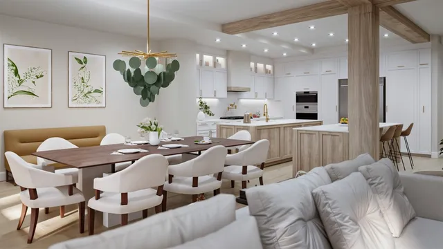 wooden floor in a room