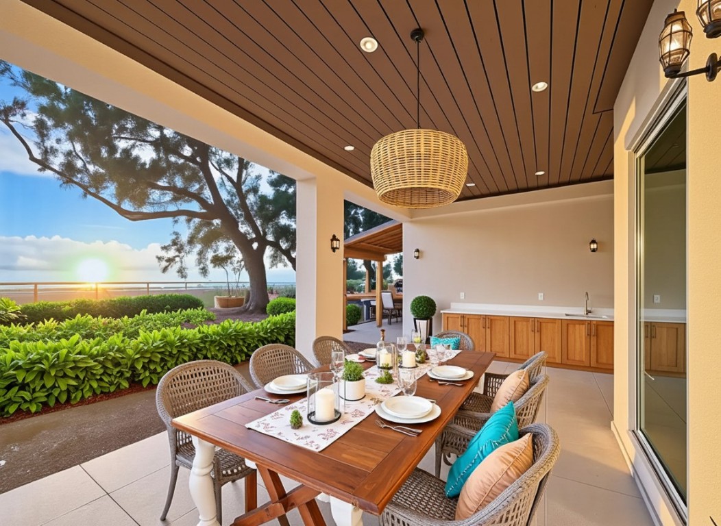 5063 1st Coast Highway, Unit 101D Fernandina Beach, FL 32034 - Photo 41 of 58 a view of a patio with furniture