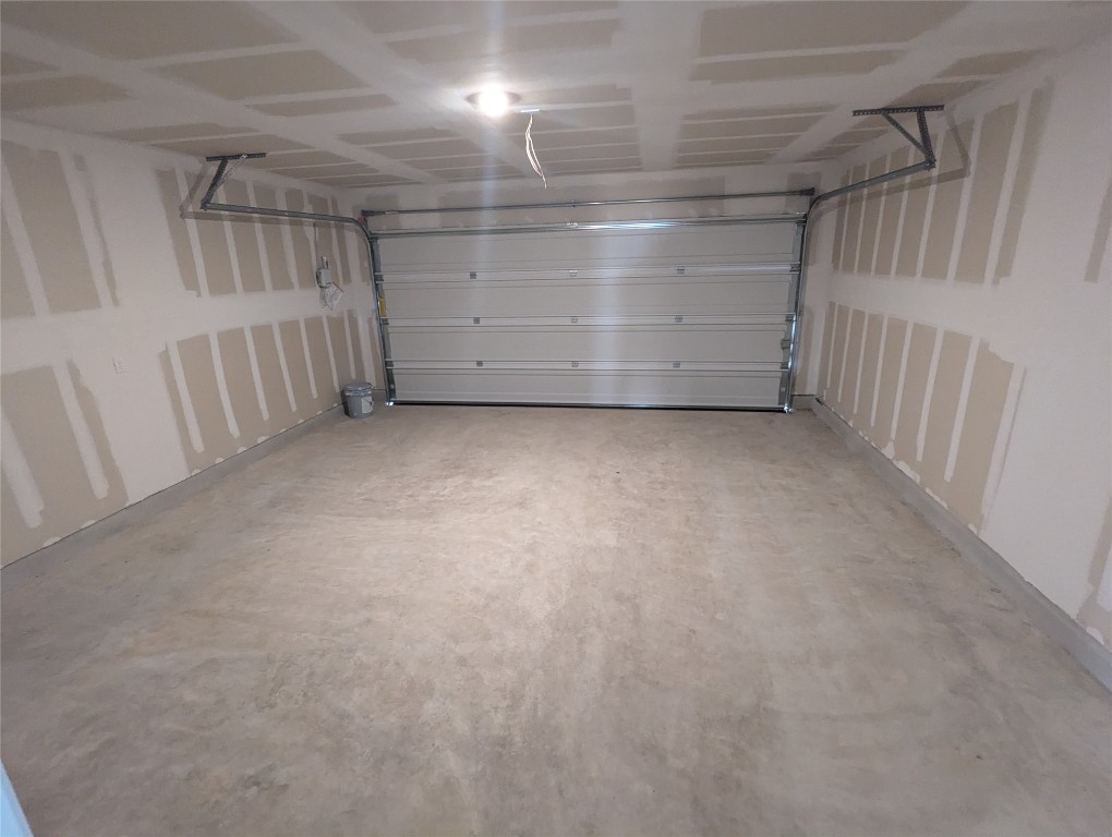 583 Commander Abbott Drive Jarrell, TX 76537 - Photo 19 of 24 a view of a garage