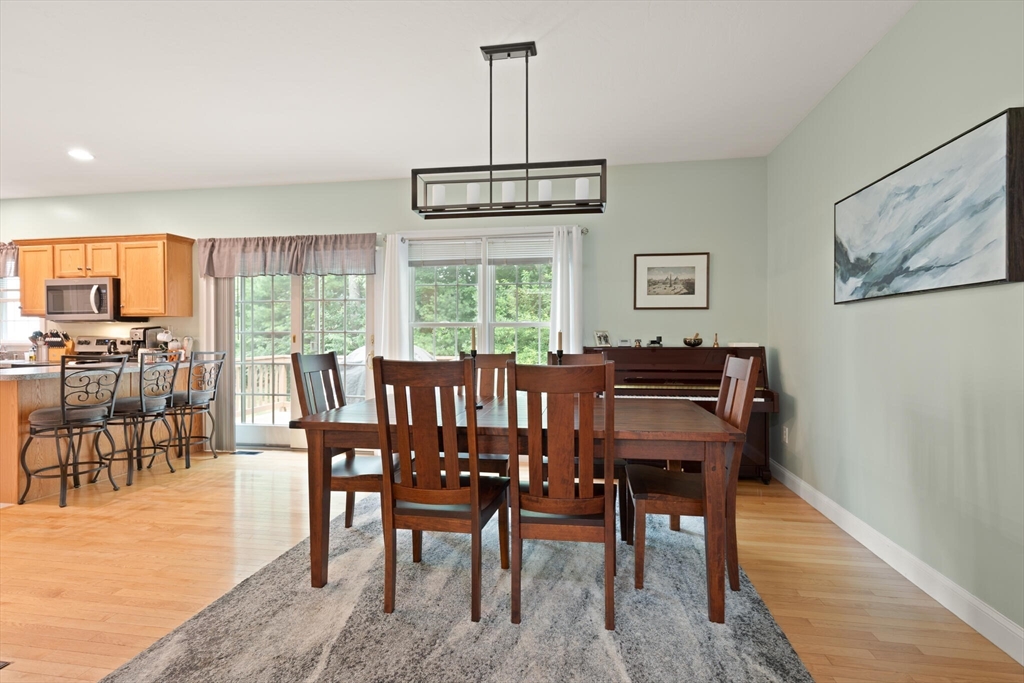 3 Knowlton Circle, Unit 3 Upton, MA 01568 - Photo 14 of 42 a view of a dining room with furniture window and wooden floor