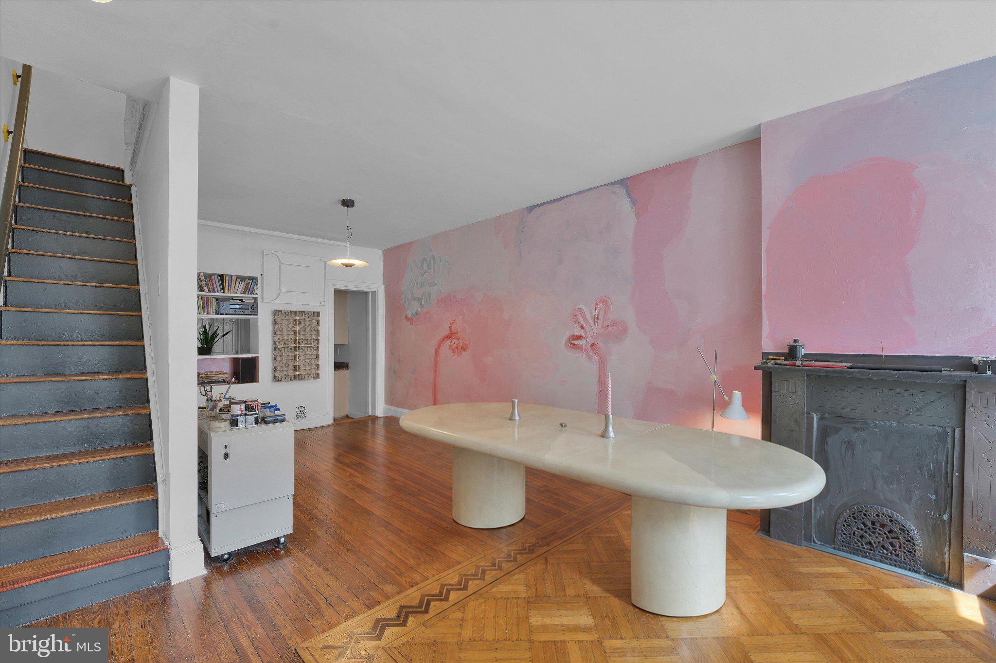Artful elegance in a modern space.