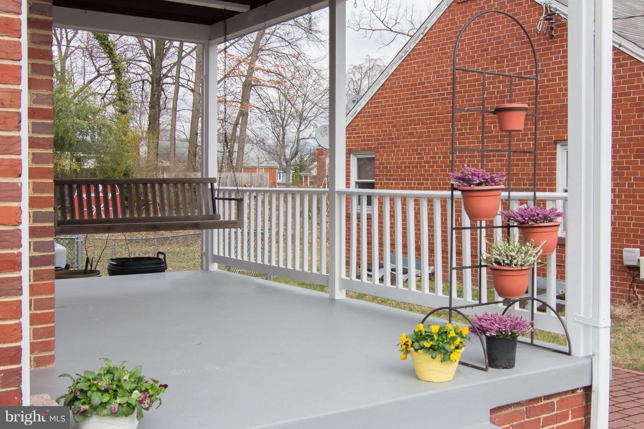 2607 Plyers Mill Road Silver Spring, MD 20902 - Photo 24 of 30 Beautiful covered side porch