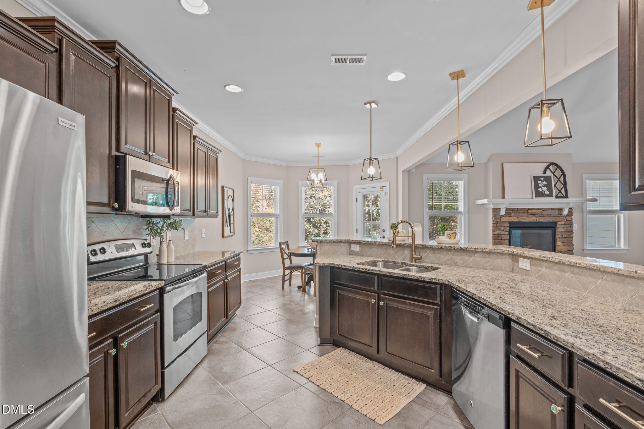 347 Country Mill Way Fuquay-Varina, NC 27526 - Photo 24 of 47 A-22_kitchen view from dining room