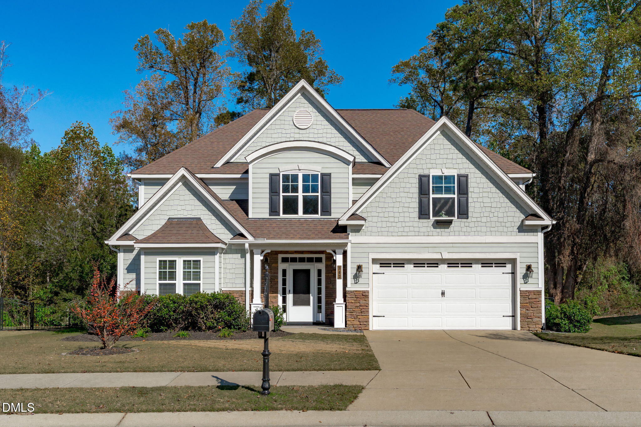 347 Country Mill Way Fuquay-Varina, NC 27526 - Photo 2 of 47 b-14_front of house straight on