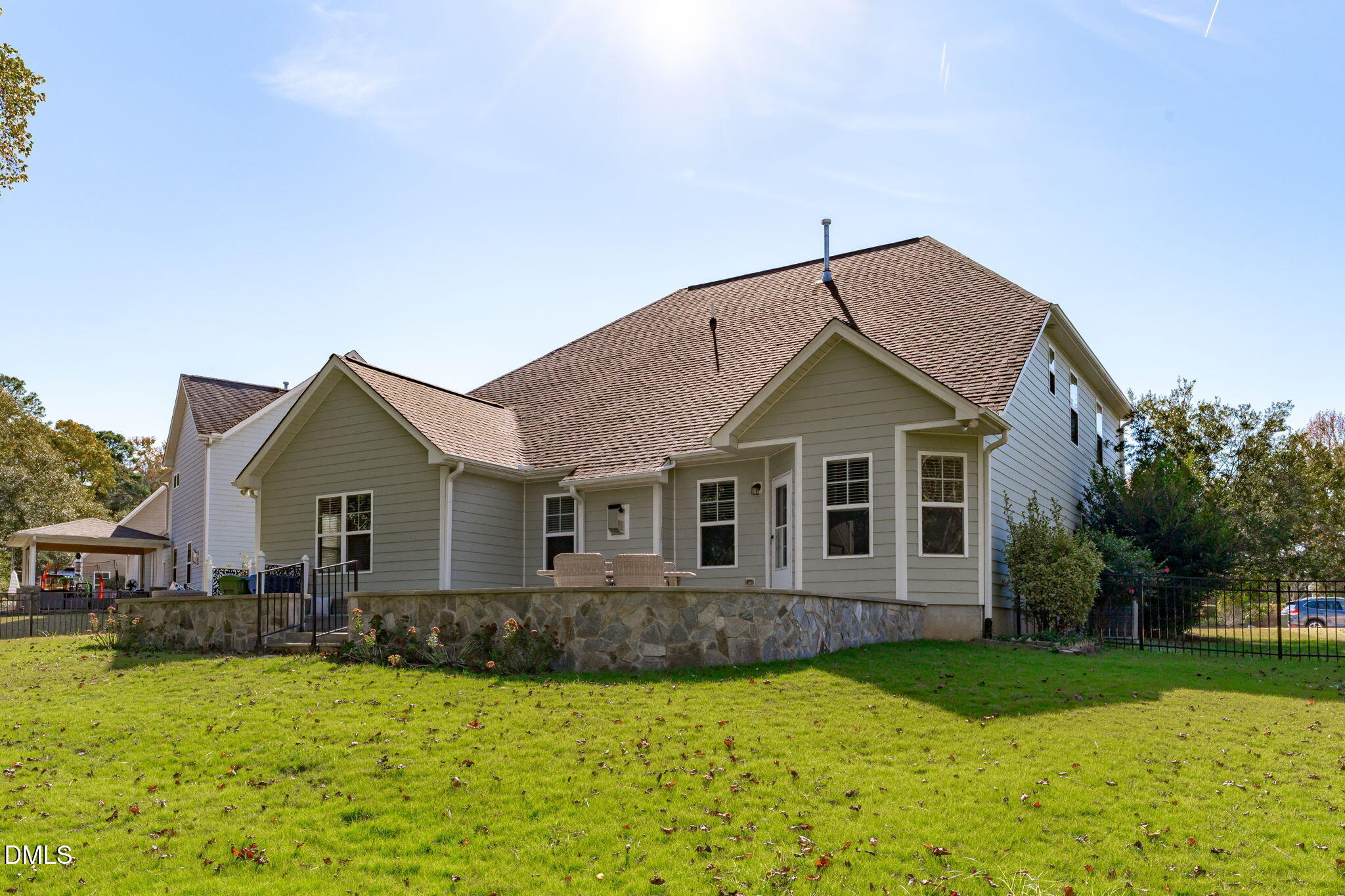 347 Country Mill Way Fuquay-Varina, NC 27526 - Photo 30 of 47 b-8_backyard view from fence