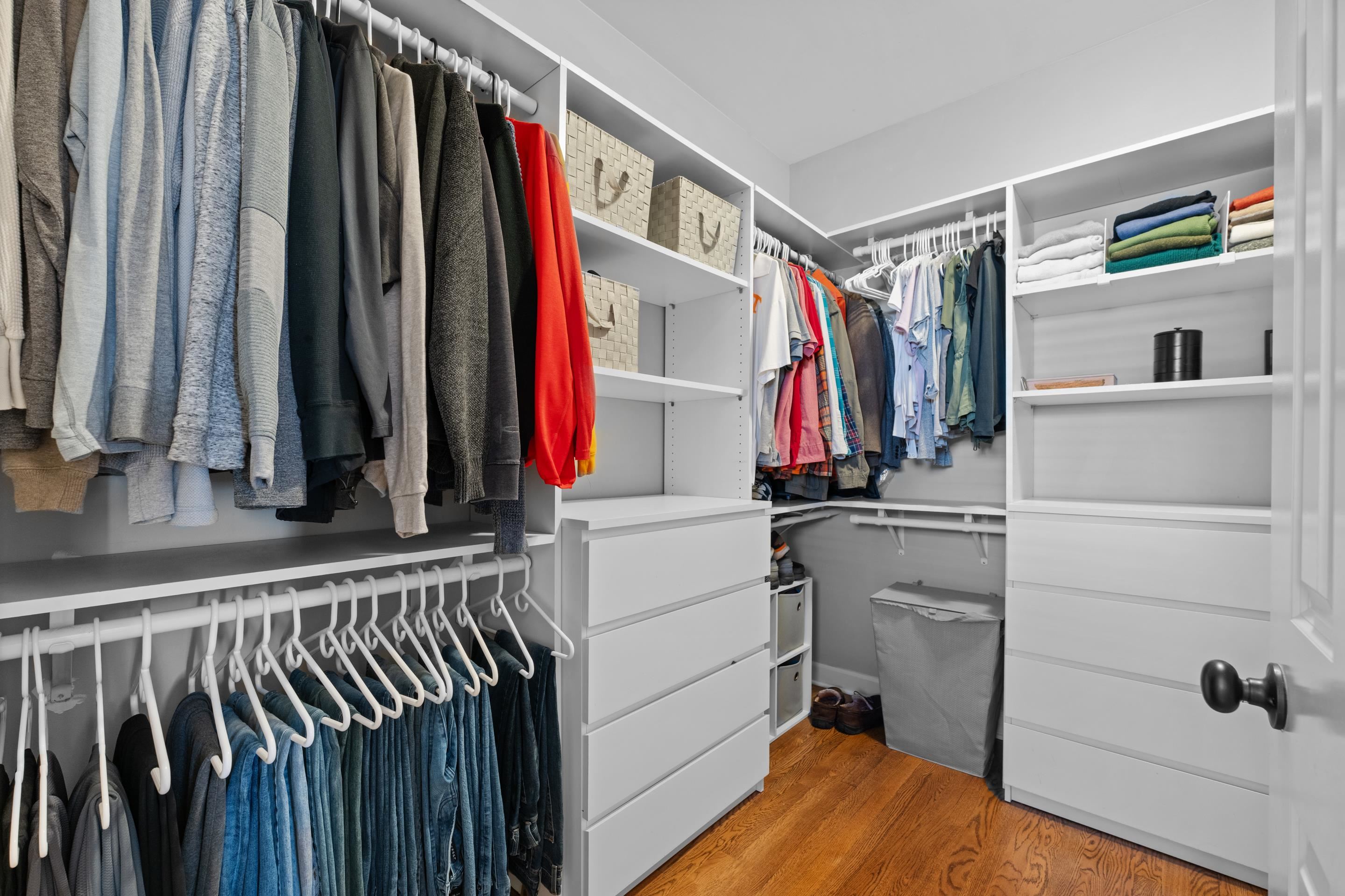 1339 Winoka Road Collierville, TN 38017 - Photo 26 of 40 a view of walk in closet with clothes and shoes
