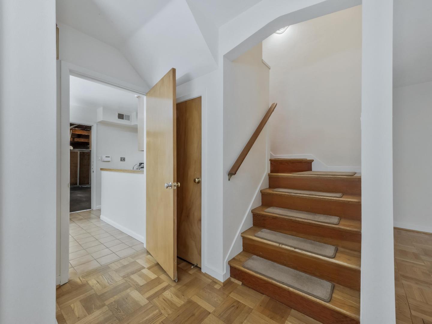 21 El Cerrito Avenue San Mateo, CA 94402 - Photo 10 of 13 a view of entryway with wooden floor