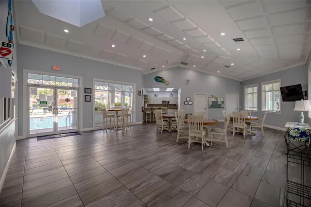 a front view of a building with garden