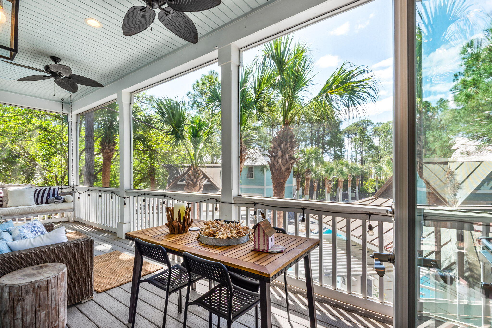 114 Eastern Lake Court Santa Rosa Beach, FL 32459 - Photo 11 of 64 55-Rear Balcony overlooking Pool